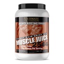 כאבי תזונה האולטימטיביים Juice, Weight Gain Drink - Mass Gainer Workout אבקת עבור גברים ונשים - תוספת עבור Lean שריר צמיחה ו Immune תמיכה עם 55 גרם חלבון - שוקולד, 4.96lb
