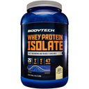 BODYTECH אבקת חלבון Whey חלבון Isolate - עם 25 גרמים של חלבון לשרת & BCAA - אידיאלי עבור פוסט-Workout שריר בניין וצמיחה, מכיל חלב וסוי - וניל (3 פאונד)