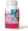 FeMi-12, Helps Alleviate Women's Monthly Discomforts & Supports Normal Menstruation (60 קפסולות)