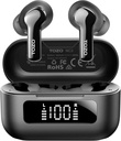 ToZO NC3 Hybrid Noise בוטלה עם 6 Mics AI Clear Call Ear Buds 55H Playtime עם LED Display 32 Preset EQs באמצעות APP Bluetooth 5.3 IPX8 מים עמידים ב אוזניות אוזניים