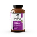 Dr. Barry's Total Liver Supplement with Milk Thistle, Artichoke, Dandelion Root, Support Healthy Liver Function & Natural ניקויse, Boost Immune System, 60 קפסולות