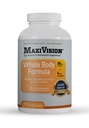 MaxiVision® areDS 2 Whole Body Formula - AreDS 2 ויטמין W/Lutein ו-Zaxanthin - עבור Macular Support - תוספי עיניים עבור עין סטרין - 120 קפסולות ספירה, 1 בקבוק