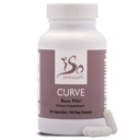 IsoSensuals Curve Butt Enhancement Pills - Bum Bum Booty Pills for Bigger Butt. 60 Easy to Swallow כמוסות