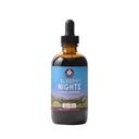 WishGarden Herbs Sleepy Nights for Kids - All-Natural Herbal Sleep Aid Tincture Without Melatonin, תוסף שינה אורגני עם Passionflower & Scullcap, תומך בשינה עמוקה בטוחה ונוחה, 4ozoz