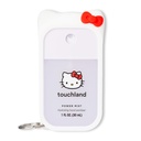 Touchland x Hello Kitty® Hand Sanitizer + Mist Case, Scented & Stylish hydroting Sanitizer Spray Bundle, גודל נסיעות, Dye חינם