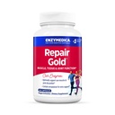 Enzymedica, תיקון זהב, Proteolytic Enzymes, תוסף תמיכה משותף, מקדם שריר התאוששות & Tissue פונקציונלי, 60 Count