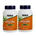 Now Foods Chlorella 500 מ"ג, 200 טבליות (Pack of 2)