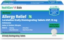 HealthCareAisle Allergy הקלה - Loratadine 10 מ"ג Orally Disintegrating Tablet USP - 30 טבליות - תרופות מרשם מקורי כוח אלרגיה, 24Hour הקלה