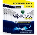 ויקי VapoC Severe Sore גרון טיפות, מקס מחזק מנטוהול, Soothes Sore גרון כאב, Winterfrost Flavor, 225ct (5-pack of 45ct)