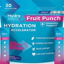 hydroMATE Electrolyte אבקת פירות פולינצ'ה דליפות חבילות סוכר נמוך 30 הרוזן