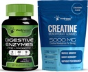 Goodness LABSRX Digestive Enzymes 5 מיליארד CFUs - Creatine Gummies 5000mg