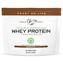 שריר חג Grass-Fed Whey חלבון ריכוז אבקה, כל טבעי, הורמון חופשי פסטה הרים אבקת חלבון Whey עבור נשים וגברים, נקי, non-GMO & Gluten חינם Whey Concent - שוקולד, 2lb