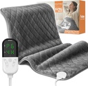 אדפד חשמלי לתקופה Cramps - 35 "x20" XL גדול Heated Pads for Back, Neck, Shoulder & Legs Pain Relief, Moist Heat Option, Machine Washable, 6 הגדרות חום, Auto Shut Off, Soft Velvett