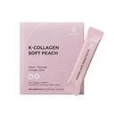 K-Nutra K-Collegen Soft Peach (15.9oz, 30 מקלות) - מתנת חג - עור, שיער, ריח בריאות, טאי ג'לי, קיצור מהיר. Low-Molecular Marine Collagen, ויטמין C