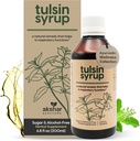 AKSHAR Ayurveda - Tulsin Syrup, Natural Cough Syrup with Licorice, ג'ינג'ר, Turmeric, Balabar Nut - Respiratory Lung Health Supplements, Mucus Relief & Bronchial So Syrup (6.8 oz)