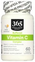365 על ידי Whole Foods Market, Buffered ויטמין C Complex, טבעוני, 60 קפסולות