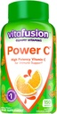 Vitafusion Elderberry Gummy ויטמינים 90ct & Power C ויטמין C עבור Immune תמיכה 150ct