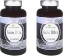 Aloha מדיצ'לס Gano Ultra, מוסמך אורגני Mushroom, תוספי בריאות טבעית, Pack של 2, 90 קפסולות כל אחד