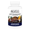 Host Defense MyCommunity קפסולות - 17 מינים בלגן Mushroom for Immune Support - Herbal Aid with Lion's Mane, Reishi. Chaga, Cordyceps, טורקיה Tail & More - 120 קפסולות (60 משרתים)