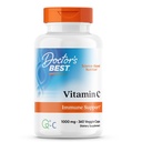 ויטמין C הטוב ביותר של דוקטור עם Q-C, Immune Support, Non-GMO, Gluten Free, Soy Free, 360 Veggie Caps