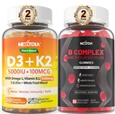 D3 5000 IU + K2(MK-7) 100 mcg + טבעוני Supe