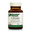 תהליך סטנדרטי C Synergy - תוספת לתמיכה ב-Tissue Health - תוסף מבוסס מזון שלם לבריאות החיסון - תמיכה ב- C & Buckwheat Flour - 90 טבליות
