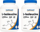 מזון זול L-Isoleucine 2000mg Per לשרת, 240 קפסולות Per Bottle (2 בקבוקים)