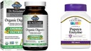 גן החיים Dr Formulated Digestive Enzymes with Papain, Bromelain & 21st Century Papaya Enzyme Chewable Tablet, טרופי, 100 Count