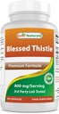 Best Naturals mor Thistle הנקה קפסולות - 800 מ"ג / משרת - 250 Count