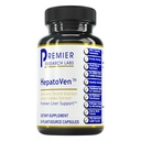חברת המחקר Premier Labs HepatoVen - Milk Thistle Liver Support, Liver Cleanse & Keep, Liver Pills, Liver Vietnams for Women & Men with Artichoke Extract - 60 קפסולות צמחוניות