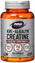 Now Foods Kre-Alkalyn Creatine - 120 קפסולות