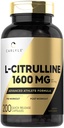 קרליל L Citrulline תוסף | 1600mg | 200 קפסולות אבקה | לגברים ונשים | Advanced Athlete Formula | Non-GMO & Gluten Free