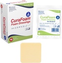 דינארקס 3011 CuraFoam Foam Dressing, non-Bordered, Sterile, מספק Cushioned ו Moist Wound Care, 2 " x 2", חבילת 10