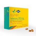 Syrel - Yourroid Support Supplement - 100mcg Selenium ו 5 מ"ג BioPerine - 30 Soft- Gel Caps עבור הגדלת זמינות ביולוגית ו Absorption - Gluten-Free, Lactose-Free, Sugar-Free, non-GMO