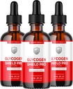 (3 Pack) Glycogen Shield Pro - Glycogen Shield Pro Drops, GlycogenShield Pro Drops, GlycogenShield Pro תומך, Glycogen Shield Pro תמיכה, תוסף Glycogen Shield Pro, 3 בקבוקים עבור 90 ימים