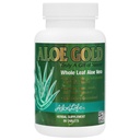 Aloe Life - Aloe Gold Tablets, Immune Support & Healthy Herbal Bitters, תומך כראוי Digestion, מקדם אנרגיה וגוף בריאות, גידול אורגני מוסמך שלם אלון ורה Leaves (90 טבליות)