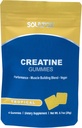 Soultox Creatine Gummy Packs - Tropical Flavor - Infused with Creatine Monohydrate - תמיכה בצמיחה מהירה שרירים - Delicious & All Natural Formula for Guilt Free Indulgence - 10 Pack