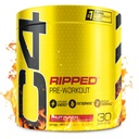 Cellucor C4 Ripped Pre Workout אבקת פירות Punch - Creatine חינם + סוכר חינם תוספת אנרגיה עבור גברים ונשים - 150 מ"ג Caffeine + Beta Alanine + אובדן משקל - 30 משרתים