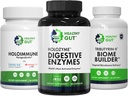 30 יום ליוקי Gut Bundle | HoloZyme, 180 קפסולות, HoloImmune, 30 קפסולות ו Tributyrin-X, 90 Softgels