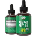 משאבן Seed שמן. USDA אורגני נוזל טיפות לחלץ נשים וגברים. תוספת עבור צמיחת שיער, בריאות העור, UT, תמיכה Prostate. Zero Sugar, Gluten Free