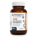 Metagenics Ultra Potent-C 500 - תוסף ויטמין C לתמיכה בחיסון, Antioxidant Defense & Collagen Formation - Gentle, Stomach-Friendly, Non-GMO, Gluten-Free - 90 Tablets