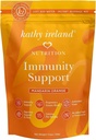 kathy tarland Immune תמיכה אבקה, בריאות Booster, תוספת הגנה תחמושת עם ויטמין C, D, Zinc & Elderberry, משקה מיידי לערבב, מנדרינה כתום, 7.4 oz