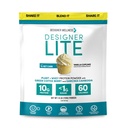 מעצב בריאות, מעצב Lite, Low Calorie Natural חלבון, Prebiotic סיבים, ויטמינים מרכזיים ומינרלים, Vanilla Cupcake, 25.6 Ouncesces