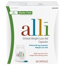Alli Diet Weight Loss Pills, Orlistat 60 מ"ג קפסולות Starter Pack, ללא מרשם הרזיה עזרה, 60 ספירה (pack של 1)