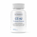 פורמולה פרוביוטית של ד"ר Tennant עם Prebiotics | 30 מיליארד CFUs | Time-Release, Acid-Resistant, Vegan קפסולות | Gluten-Free, No Refrigeration Neededed