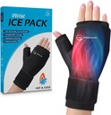 Wrist Ice Pack Wrap - Hot and Cold Gel Thumb & Hand Ice Pack Glove for Arthritis הקלה
