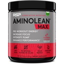 AminoLean MAX Natural Pre Workout - Intense Energy, Massive Pumps, לייזר להתמקד עם Caffeine טבעי, Nitric Oxide, Alan Betaine, BCAAs, Nootropics, 25 משרתת