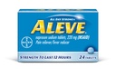 אלב טבליות עם Naproxen Sodium, 220mg (NSAID) כאב Reliever / Fever צמצם, 24 Count, Blue
