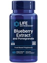 Life Extension Blueberry Extract and Pomegranate, Arterial Health Support, נוגד חמצון, גלוטן ללא תשלום, non-GMO, Vegetarian, 60 קפסולות צמחוניות