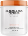 Codeage Multi Collagen חלבונים אבקת פפטסידים, hydrolyzed Collagen עבור נשים וגברים, תוספי קולגן, Grass Fed Bone Broth, 2 מונטה, Unflavored, Type 1, 2, 3, 5 ו 10, Non-GMO - 20 OZ